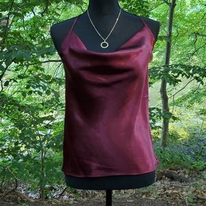 Express Satin Cowl Neck Camisole, NWT